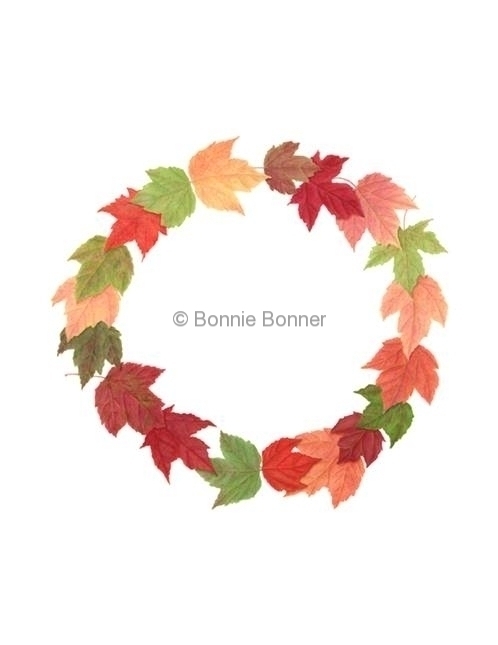 Maple Wreath, 22 x 23.5, $160