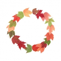 Maple Wreath, 22 x 23.5, $160