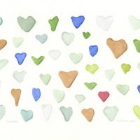 Sea Glass, 16 x 20, $120